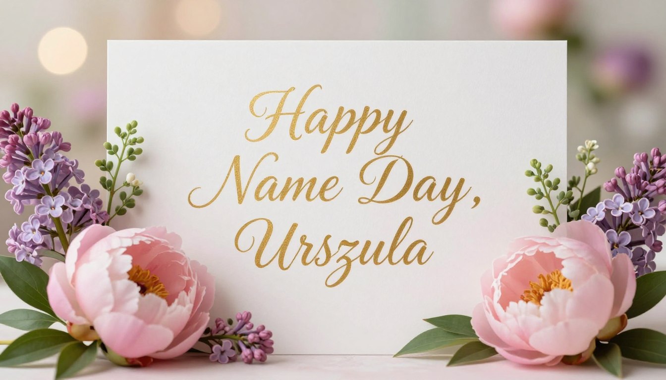 Życzenia imieninowe dla urszuli