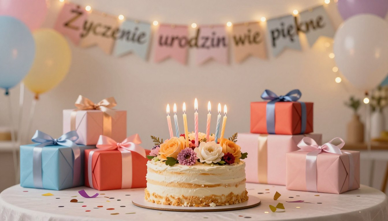 Życzenia urodzinowe piękne