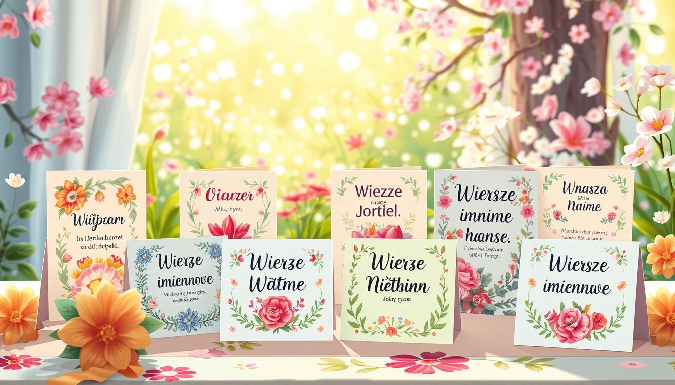 Wiersze imieninowe